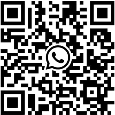 QR code to follow APOA WhatsApp Channel
